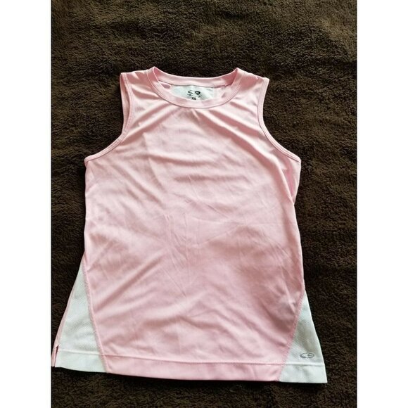 Champion C9 Tank Top Athletic Workout Gym Pink/White Mesh Inserts Women's SizeXS - Picture 1 of 7